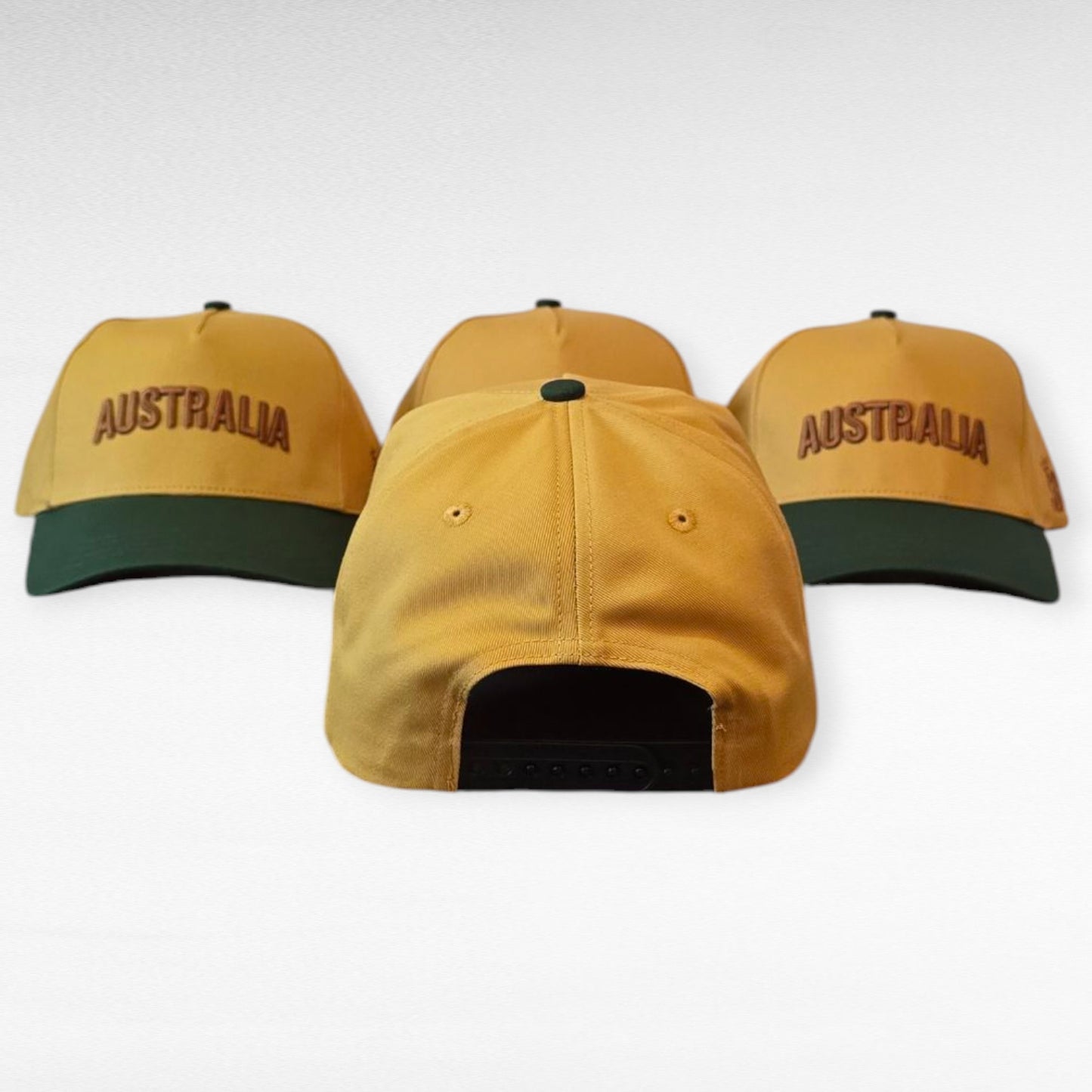Australia Hat SB - Green and Gold