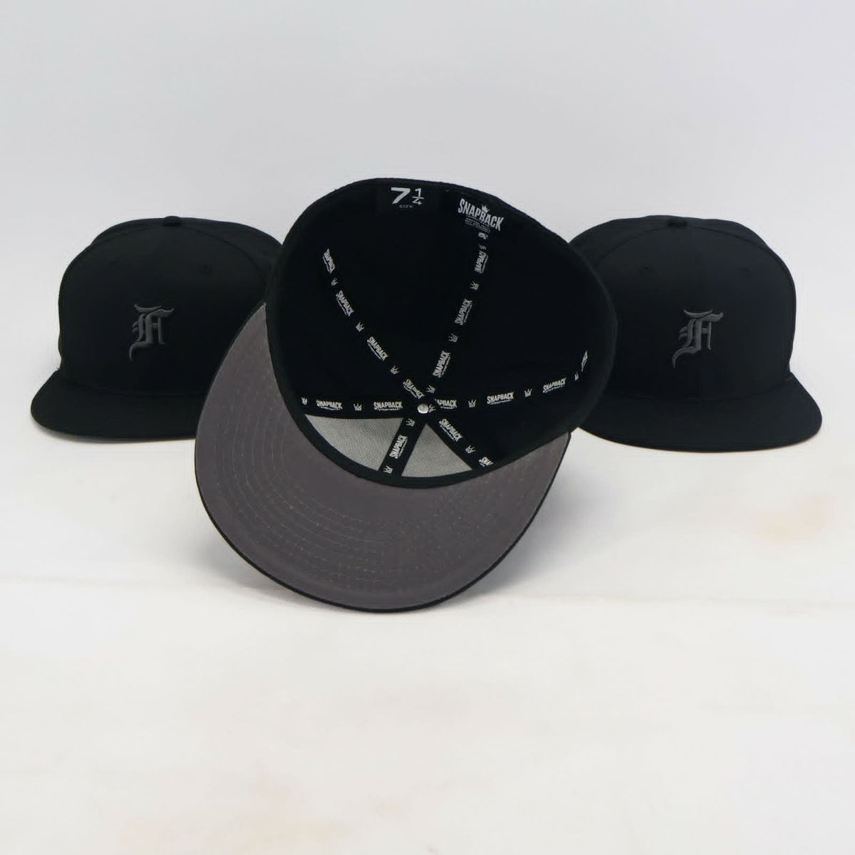 LA Onyx Fitted Hat