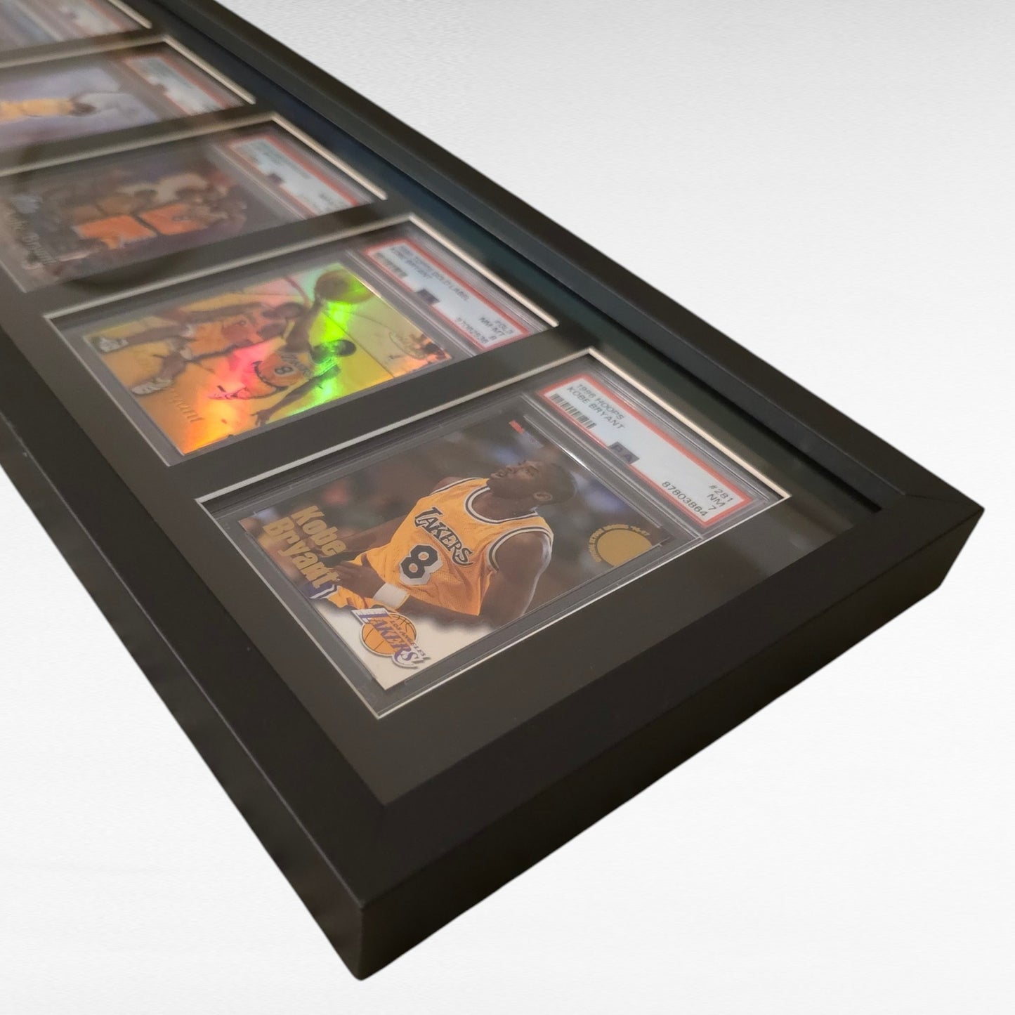 PSA Slab Display Frame – 5 Slot Wall Mount