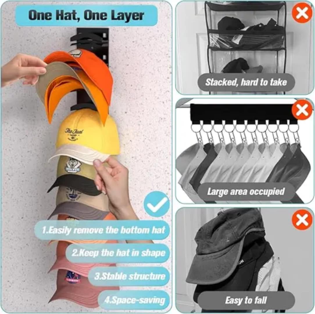 Wall Mounted Hat Rack