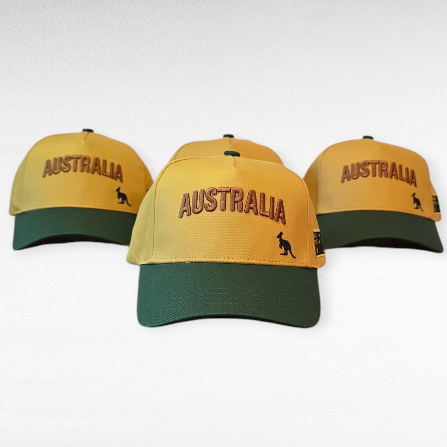 Classic Australia Hat - Green and Gold