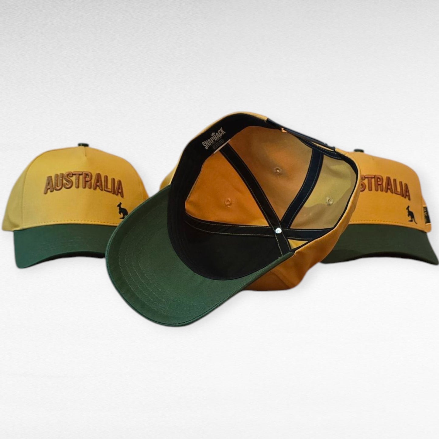 Classic Australia Hat - Green and Gold