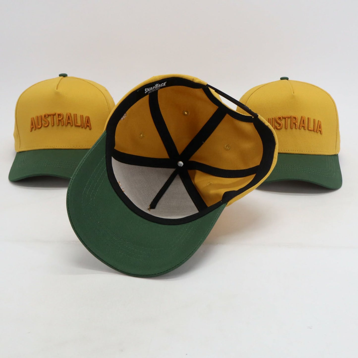 Australia Hat SB - Green and Gold