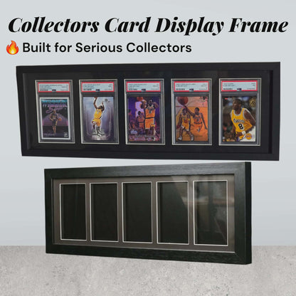 PSA Slab Display Frame – 5 Slot Wall Mount