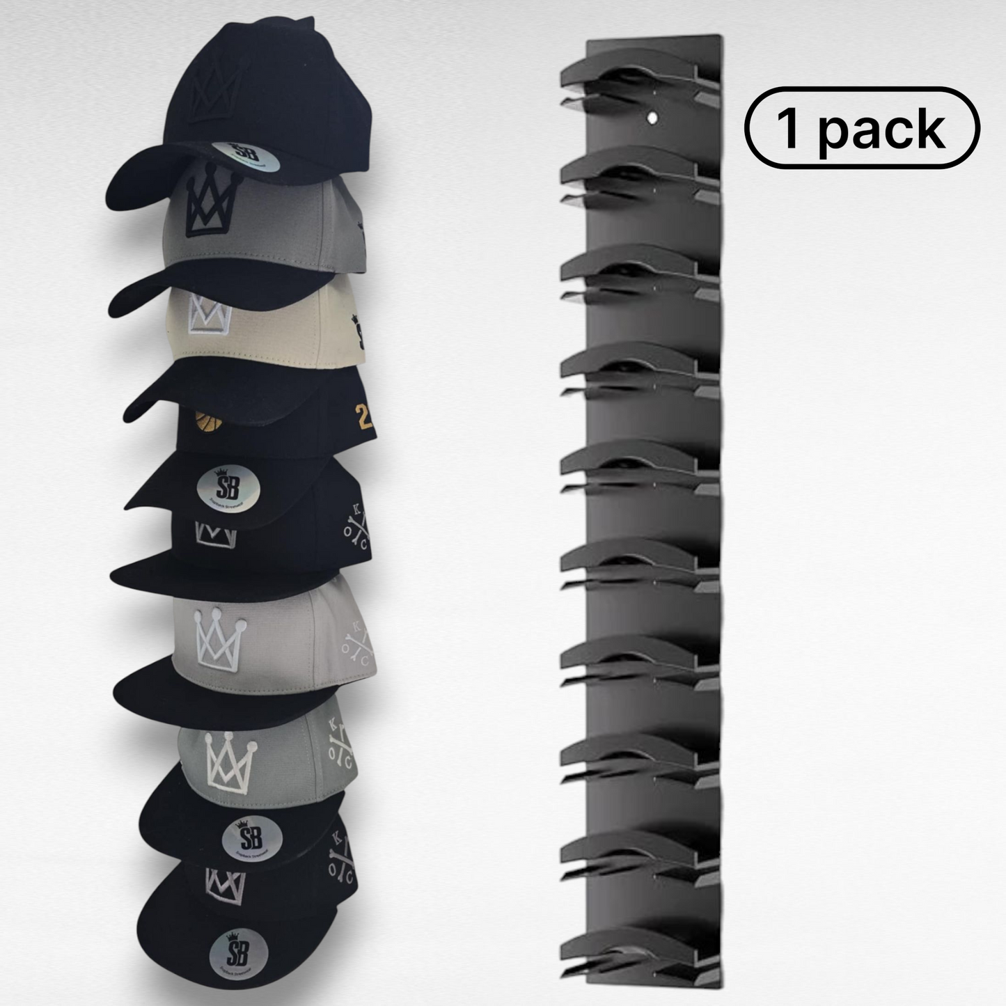 Wall Mounted Hat Rack
