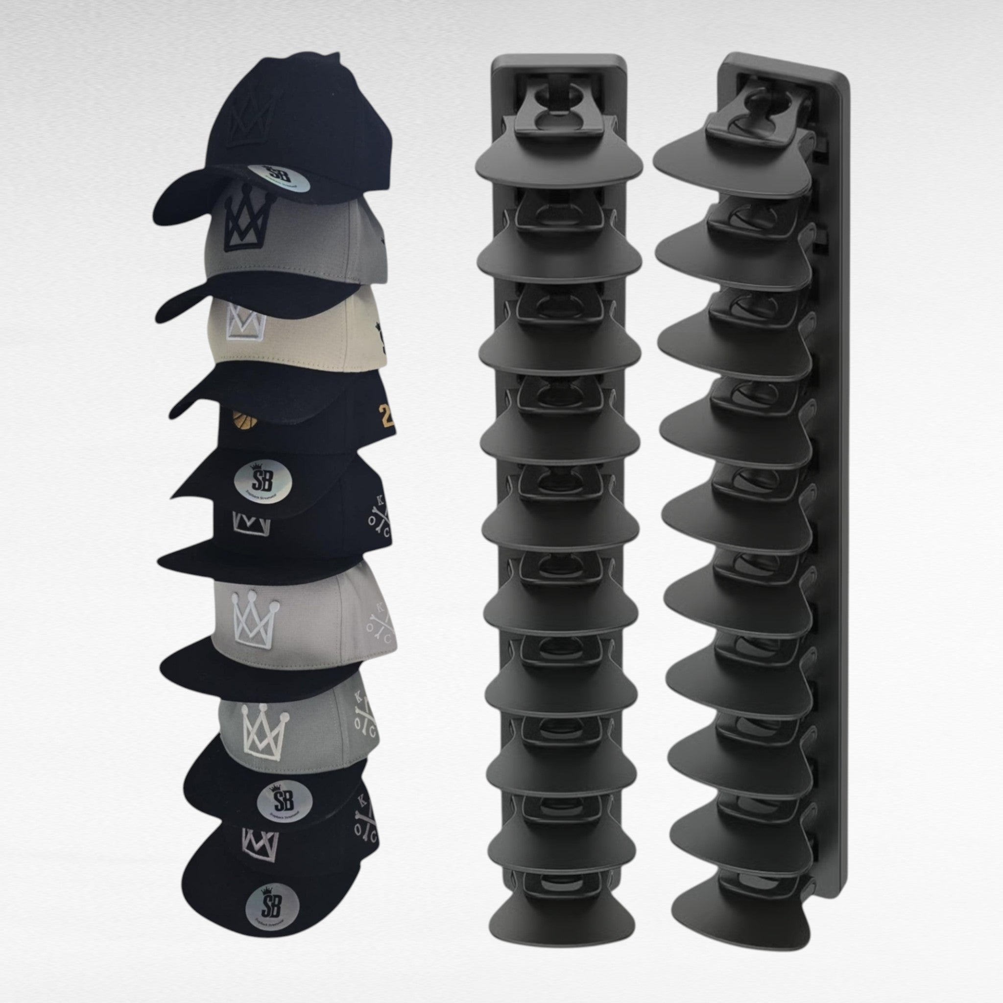 Full Hat Rack Wall Mounted Hat Rack – Snapback Streetwear